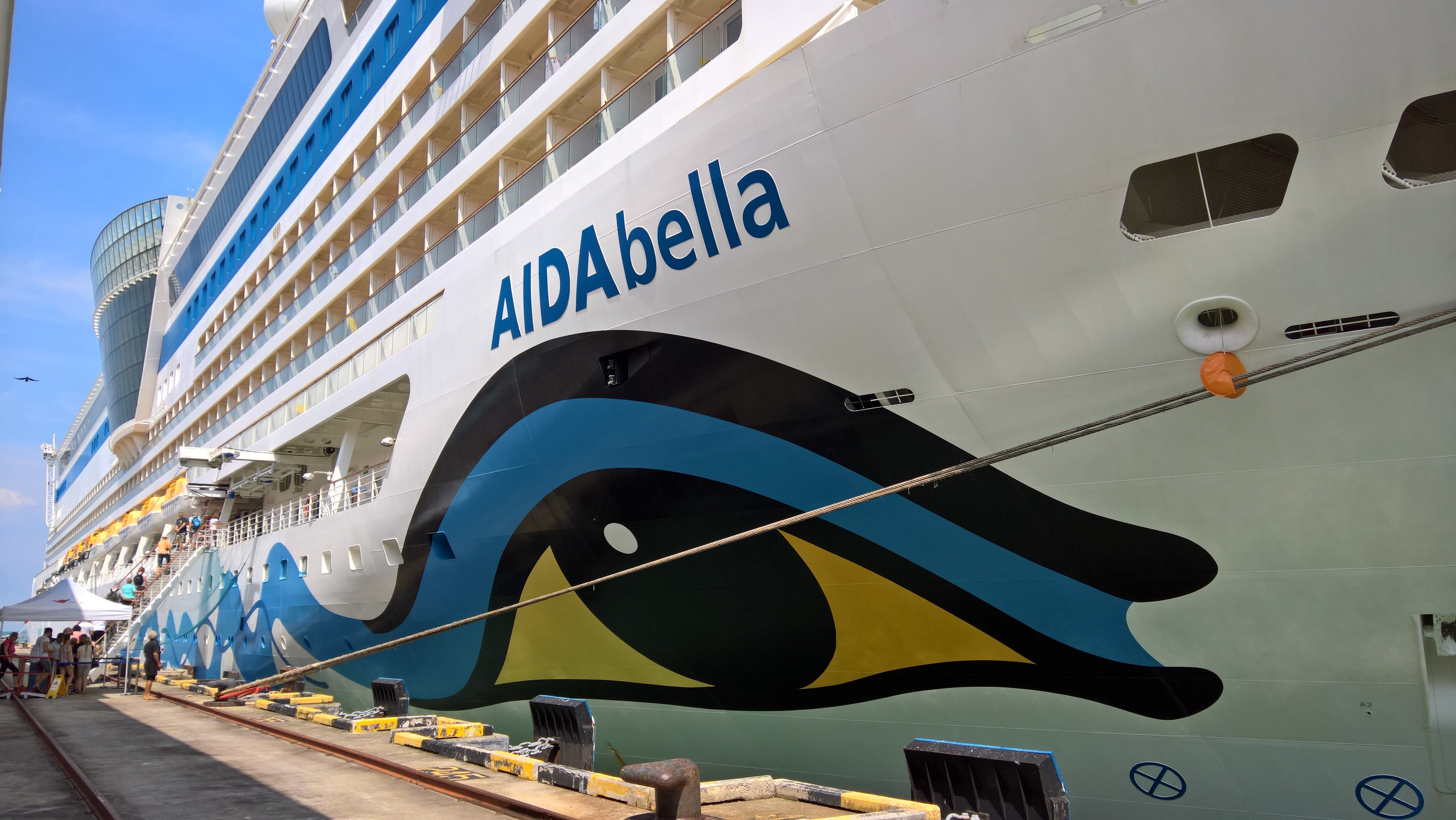AIDAbella in Penang