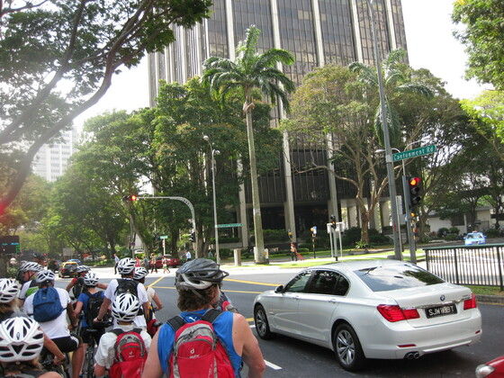 Singapur Impressions - Sonst keine Radfahrer in Singapur