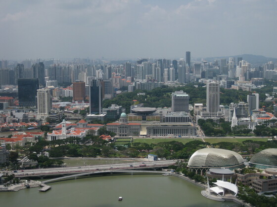 Singapur Impressions - Skyline