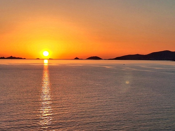 Sonnenuntergang Korsika