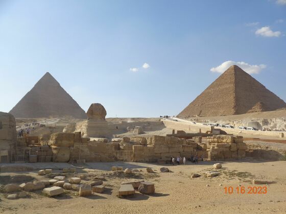 Die Sphinx in Kairo, Ägypten