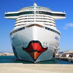 Aida Perla im Hafen vom Palma Okt. 2017