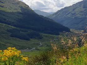 Aussichtspunkt "rest an be thankful" in Schottland