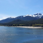 Einfahrt nach Juneau