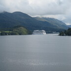 Die Norwegian Bliss in Ward Cove