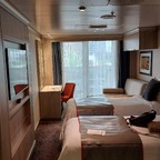 Koningsdam Verandakabine 8201 (Heckkabine)