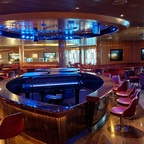 Koningsdam Bar Billboard on Board