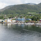 Einfahrt nach Ketchikan