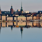 Stockholm morgens um 5 Uhr kurz vorm Auslaufen...