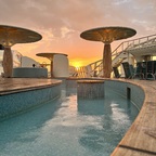 Port Klang Sonnenuntergang