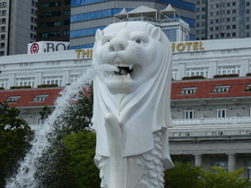 Merlion, Wahrzeichen Singapurs