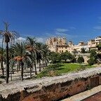 Kathedrale von Palma Rückansicht Okt.2017