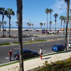 Nächsten Tag bin ich alleine los, Ziel Huntington Beach :)