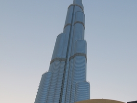 Das Burj Khalifa, 828 Meter hoch